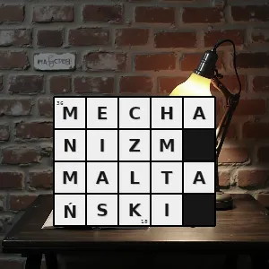 Hasło krzyżówkowe ruch ciągły - mechanizm maltański – rozwiązanie, synonimy, podpowiedzi i definicje krzyżówkowe